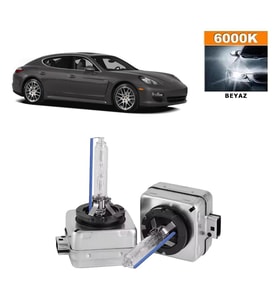 Porsche Panamera 2009-2016 D1S / D1R 6000K Beyaz HID Xenon Ampul 2 Adet