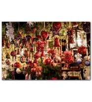 Cakapuzzle Yılbaşı Ağacından Sarkan Süsler ve Fenerler Puzzle Yapboz MDF (Ahşap) (120 Parça)