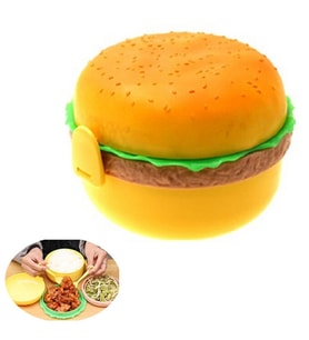 Hamburger Tasarımlı Beslenme Kabı