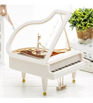Dans Eden Balerinli Piyano Müzik Kutusu Büyük Boy