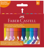 Faber-Castell Grip Jumbo Mum Boya 12 Renk