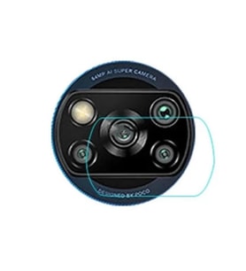 Xiaomi Poco X3 Zore Nano Kamera Camı (Renksiz)