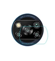 Xiaomi Poco X3 Zore Nano Kamera Camı (Renksiz)