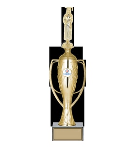 ODAK KUPA - Figürlü Kupalar - Mezuniyet Kadın Figürlü Kupalar FG-026 B - 42 cm