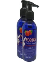 Playboy Pure Edible Massage Oil 120ml Çilek Aromalı Masaj Yağı 2 Adet