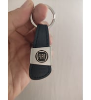 Fiat Metal Deri Oto Anahtarlık
