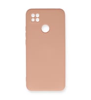 Xiaomi Redmi 9c Kılıf Nano İçi Kadife Silikon - Pudra