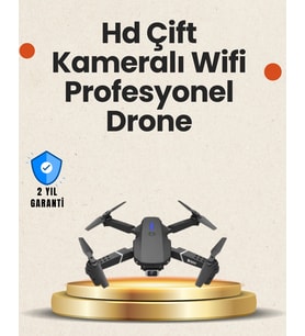 Yükseklik Sabitlemeli Katlanabilir Drone 1080P 4K Kamera Seçenekli