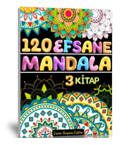 Efsane MANDALA Boyama Kitap Seti (3 Kitap)
