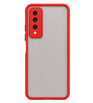 Mey İthalat® Huawei Y9 Prime 2019 Kılıf Montreal Silikon Kapak - Kırmızı