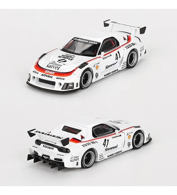 Bakubakuページ Mini GT 773 Mazda RX-7 LB-Super Silhouette #41 Numero Reserve 1/64