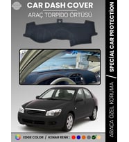 KİA CERATO (2004-2008) Torpido Örtüsü Ön Panel Torpido Koruma Tam Uyum Tam Uyum Kaymaz Kolay Montaj