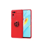 Oppo A54 4G Uyumlu Kılıf Zore Ravel Silikon Kapak (Kırmızı)