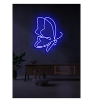 Kelebek Figürlü Neon Tabela