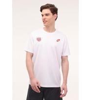 Lotto M-ALLY TEE 4FX 101930084 Erkek Tişört Beyaz S-XXL