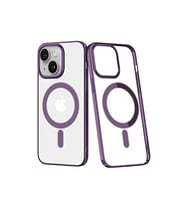 Apple iPhone 14 Plus Kılıf Element Magneticsafe Sert Kapak - Mor