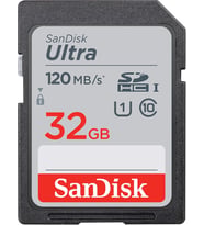 Sandisk Ultra 32Gb Sdhc Memory Card 120Mb/S (Çok Renkli)