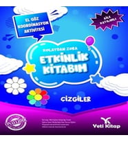 Kolaydan Zora Etkinlik Kitabım - Çizgiler