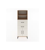 Hyperion Dolap 3 Raflı 2 Çekmeceli 2 Kapaklı 60x44x163 Çam-Aytaşı