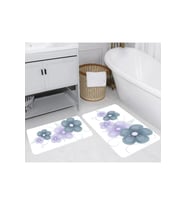 Eliana Home Baskılı 2'li Banyo Paspas Takımı RVG5258