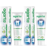 Agarta Doğal Diş Macunu 100ML Bitki Özlü (2 Li Set)