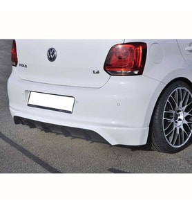 Vw Polo Mk5 Rieger Arka Ek Çıkışsız Difüzör Boyasız 2009 - 2013