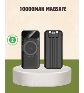 10000 mAh Kablosuz Powerbank – 15W Hızlı Şarj Type-C Çoklu Çıkışlı
