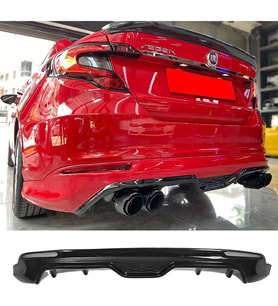 Fiat Egea Sedan Arka Ek Difüzör Siyah Plastik Karlık 2015-2021 Arka-difizör-bodykit-ek-karlık
