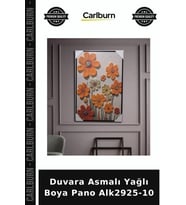 Özel Üretim Dekoratif Salon Duvar Süsü Sanatsal Duvara Asmalı Yağlı Boya Pano Alk2925-10