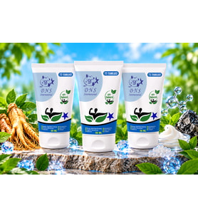 DNS International Ginseng Kolajen Glukozamin ve Gümüş İyonlu Masaj Kremi 50 ml x3