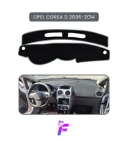 OPEL CORSA D (2006-2014) Torpido Örtüsü Güneşten Korur Kolay Montaj Tam Uyum Tam Koruma T44