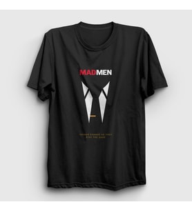 Presmono Unisex Siyah Things Change Dizi Mad Men T-Shirt 477880tt