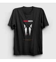 Presmono Unisex Siyah Things Change Dizi Mad Men T-Shirt 477880tt