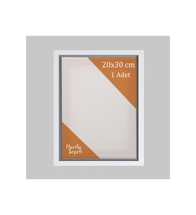 Beyaz Çerçeveli 20x30 cm Boş Tuval Tablo