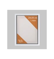 Beyaz Çerçeveli 20x30 cm Boş Tuval Tablo