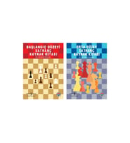 Başlangıç Düzeyi Satranç Ders Kitabı + Orta Düzey Satranç Kaynak Kitabı- 2 Kitap Set