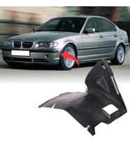 Bmw E46 Sedan Ön Çamurluk Davlumbazı Uç Sol 1997-2006 51718193811