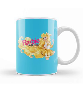 Hollywood Hair Barbie Kupa Bardak Porselen