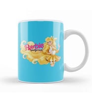Hollywood Hair Barbie Kupa Bardak Porselen