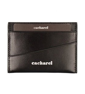 Cacharel Siyah Unisex Deri Kartlık 1983