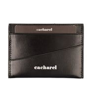 Cacharel Siyah Unisex Deri Kartlık 1983