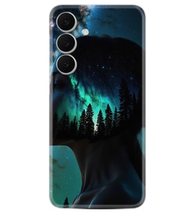 Samsung Galaxy S25 FE Kılıf Boutique Baskılı Resimli Woman in Tree Pcode -004