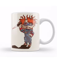 Rugrats Meets Childs Play Chuckie or Chucky Kupa Bardak Porselen