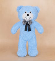 50 cm Sevimli Peluş Ayı – Yumuşak Oyuncak Hediyesi (Mavi)