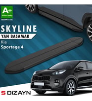 S-Dizayn Kia Sportage 4 Skyline Siyah Yan Basamak 173 Cm 2016-2021 A+ Kalite