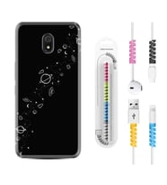 Xiaomi Redmi 8A 8 Pro 9C 9T 10C 11T Pro Kılıf Kablo Koruma Spiral Silikon Planet 1620
