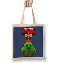 Spike Brawl Stars Bez Çanta Uzun Saplı