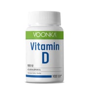 Voonka Vitamin D 102 Yumuşak Kapsül