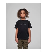 Çocuk Unisex Baskılı T-Shirt - Siyah