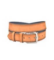 DeepSEA Erkek Taba 4 cm Eninde Süet Kemer Suni Süet Spor Kemer 2402643